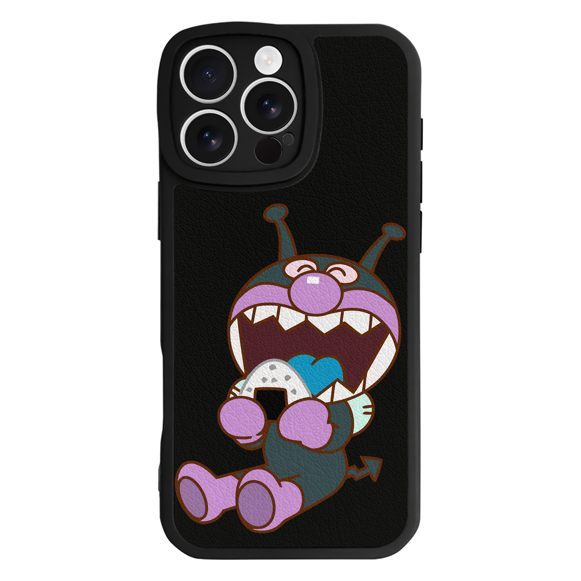（画像用） アンパンマン Anpanman 【iPhone 16シリーズ対応】シリコンスマホケース（レザー調） 材質：シリコン